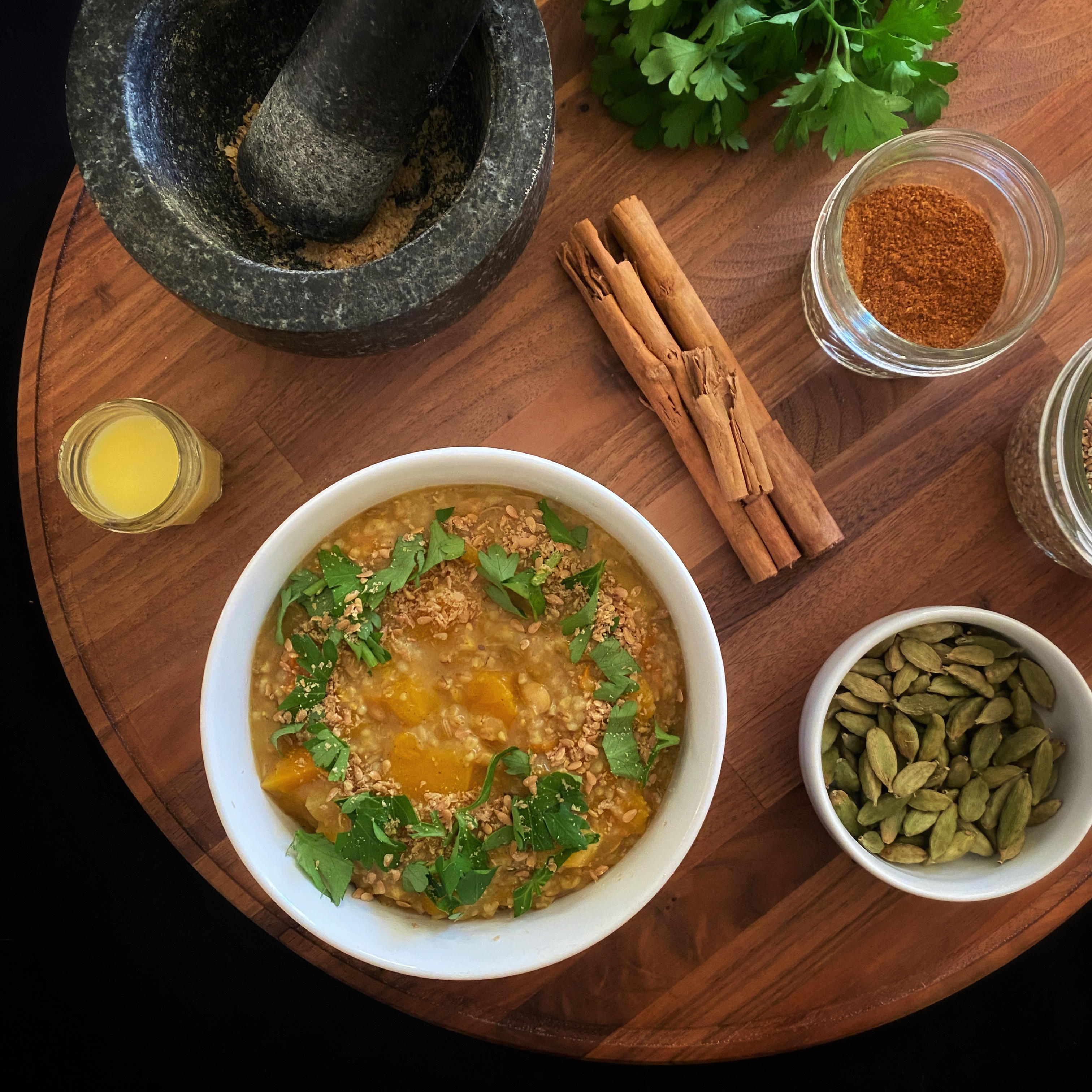 Rutabaga Squash Porridge