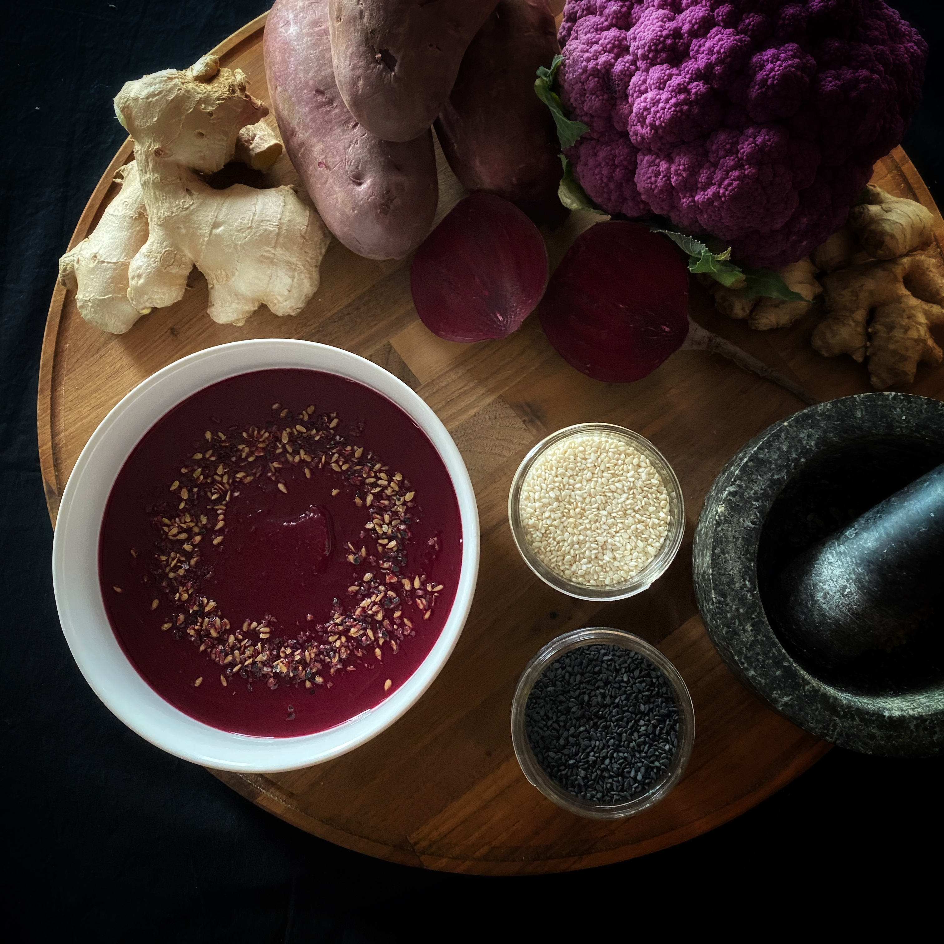 Grounding Vegetable Soup