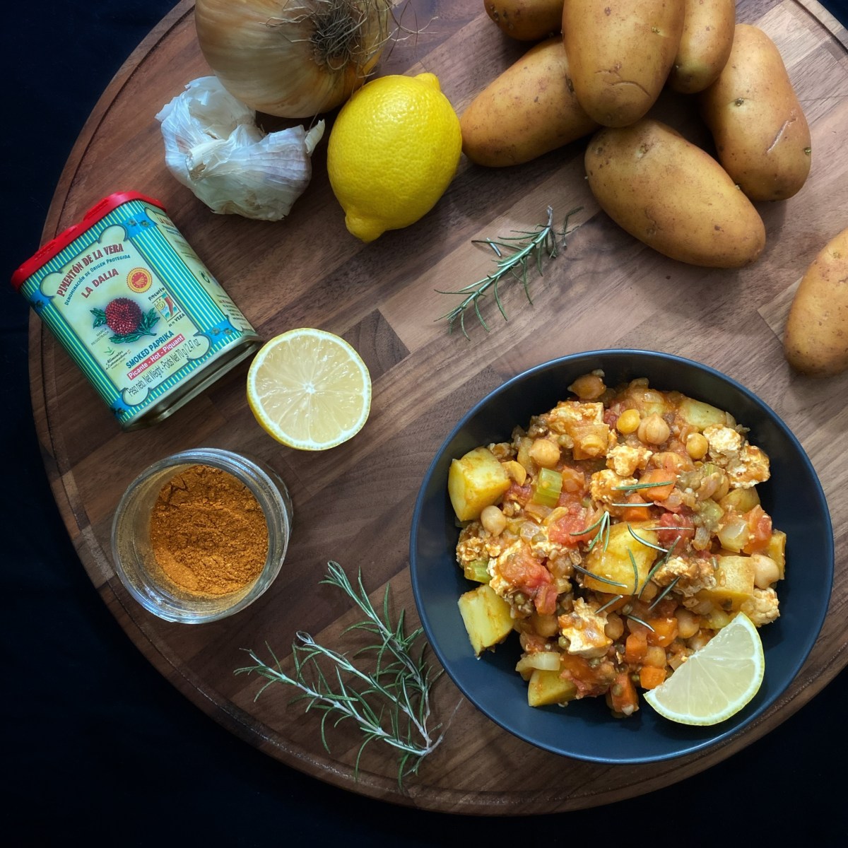 Smoked Tofu and Paprika Potato&nbsp;Stew
